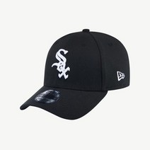 뉴에라 MLB 팀 클래식 시카고 화이트삭스 게임 볼캡 10975832, 블랙 ML