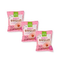 풀스쿡 글레이즈 두부도너츠 (50gX3) 브런치 홈베이킹 두부빵 간편간식 버터풍미, 30세트
