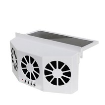 태양광 자동 창 선풍기 공기 환기 냉각 팬 라디터 태양열 배기 고무 스트리핑 포함 개, 02 b