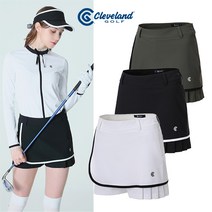 [클리브랜드골프] 와이드 반바지 내장 여성 랩스커트골프큐롯골프웨어_CGKWPT1106a