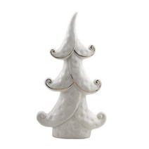 현대 크리스마스 트리 동상 Tealight Candleholder 거실 삽화 컬렉션 입상 조각 홈 오피스 촛대 장식 집들이 선물, 엘, 세라믹