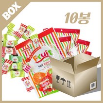 멜랜드 무설탕 과일맛 캔디, 181g, 10봉