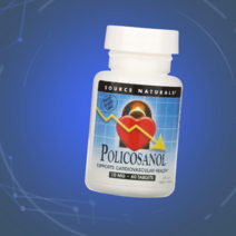 Source Naturalss 폴리코사놀 1Omg policosanol 칼슘 함유 supports cardiovascular health [60정*1병]