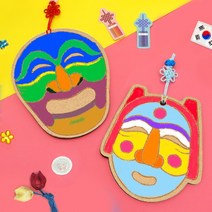 전통탈 손거울 2종세트
