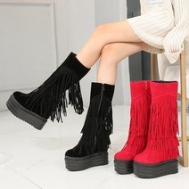 리우씨앤씨 FR4721 여성불규칙장식롱부츠