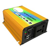 차량용 인버터 캠핑용 시거잭 자동차 12v 220v eu 3000w 12 220볼트 유럽 전압 디스플레이 충전기 어댑터 변환기 액세서리, dc 12v에서 ac 220v로