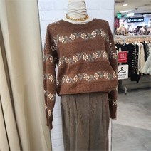 [트렌드컬렉션] NC08 블루밍 스카시 니트 TRKA21N55 (7794440)