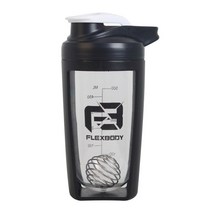 플렉스바디 헬스 물통 물병 쉐이크통 쉐이커 보틀 단백질 프로틴 700ml, 블랙