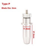페이퍼커터 재단기 라운더 책절단기 커팅기 커터 1pc 실루엣 카메오 초상화 blade hoder roland graphtec cb09 15 skycut mimaki liyu, P형 블레이드 없음
