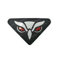 고양이 눈 후크 패스너 전술 패치 야광 군사 전투 아플리케 패치모자 헬멧 배낭 Par Militar, 29 glow in dark black