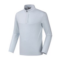 트렉스타 남성 친환경 재생 폴리에스터를 REGEN 소재 반집업 티셔츠