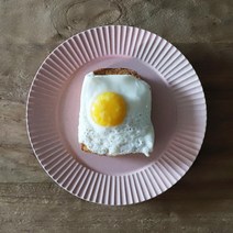 오반자이 라플리츠 브런치 접시 23cm 일본 그릇 식기 레트로식기 북유럽스타일그릇 빈티지접시 고급스러운접시 도자기그릇, 오반자이 라플리츠 브런치 접시 23cm[핑크]