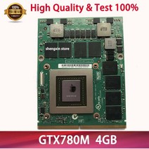 사운드카드 사운드블라스터 GTX 780M GTX780M N14E-GTX-A2 4G DDR5 비디오 VGA 그래픽 카드 IMAC A1312 DEL, 한개옵션0