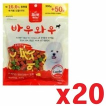 혼합간식 350g x20 애완동물 반려견 강아지 영양 교육용 보상 칭, 단품