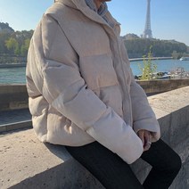 코듀로이 남성 점퍼 하이넥