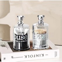 DND마켓 면봉 이쑤시개 요지 케이스 보관함 수납함 (주)존글로벌, 실버