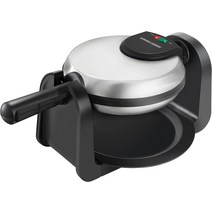 블랙앤데커 BLACK DECKER 회전식 가정용 벨기에 와플 메이커 WM1404S, 기본