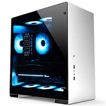 JONSBO U5 SILVER 강화유리 미들타워 케이스 브라보텍, 1개, 선택하세요