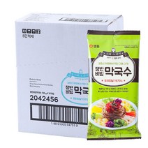 샘표 쟁반비빔 막국수126g(10개), 10개