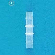 튜브 연결관 일자형 PP PPS01 PPS25 1개