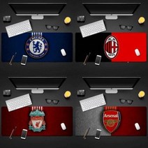 프리미어리그 세리에 축구팀 엠블럼 장패드 20종, Q타입