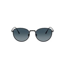 Persol PO5002ST 라운드 선글라스 백랍/그린