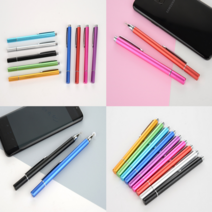 혜자컴퍼니 초 미세 정밀 터치펜 얇은 갤럭시 탭 노트 아이패드 아이폰 슬림 펜 미니 태블릿, 1개, 초미니 터치펜  블랙