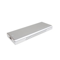 리뷰안 UX960 외장SSD NVMe M.2 USB 3.1, 실버, 2TB