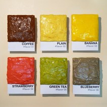 독앤볼 커피콩빵 반죽 6가지 맛 볼브레드, 녹차, 1kg