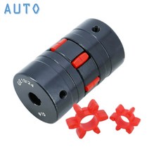 후렉시블 조인트 플렉시블 새로운 XL0 D30L50 고 토크 3 턱 스틸 플럼 커플 링 커플러 CNC 조각기 용 10mm12mm ~ 16mm 모터 샤프트 클러치 스크류 연결, 14-15