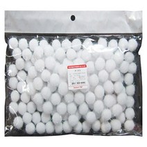 흰색반짝이뿅뿅이20mm 폼폼이솜방울