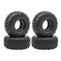 피넬리타이어 콘티넨탈타이어고무 1.9 인치 록 타이어/휠 118*50MM 1:10 RC 크롤러 자동차 축 SCX10 III AX, 03 4pcs, 4개