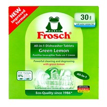 프로쉬 친환경 식기세척기세제 그린레몬 30개입