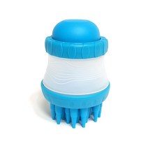 거품목욕하며 털제거 강아지 브러쉬 강아지털갈이 비숑브러쉬