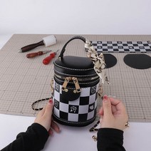 탑씨유 가방만들기diy 가죽공예 키트 가방만들기 세트 패키지 키트 가죽 가방만들기 버킷백, 그레이