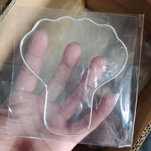 얼굴 리프팅 기계 손목 눈 얼굴 주름 방지 실리콘 패드 가슴 이마 찌푸린 선 제거, 02 1pc hand 패드