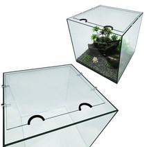 청룡아쿠아 20큐브 & 20하이큐브용 라운드 어항뚜껑, 20큐브용 라운드 어항뚜껑+뚜껑받침대(소) 5T 4개