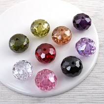 [5905]지르코니아 납작축구볼 12x17mm 1개