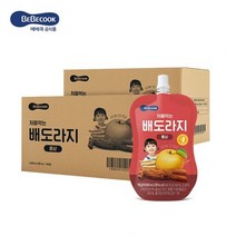[베베쿡] 처음먹는 배도라지 홍삼 2박스(80ml X 40팩), 40개