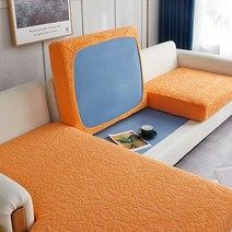 패브릭 가죽 인조 소파 자카드 방수 소파 좌석 쿠션 커버 애완 동물을위한 가구 수호자 키즈 스트레치 빨, 01 A_04 4-1pcs