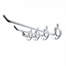 철부자/진열 타공후크/진열장/진열/고리/타공걸이/걸이/진열걸이, 상품선택, 25mm (1개)