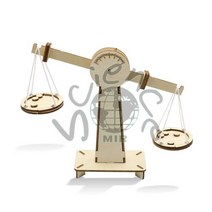 나무양팔저울만들기
