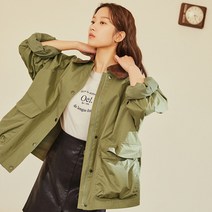 온앤온 여성용 자수 포인트 코튼 티셔츠 NE1XE903