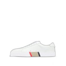 [명품][명품]BURBERRY 버버리 Stripe Detail Leather Sne