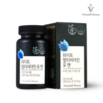 비타민하우스 파이토 멀티비타민 포맨 1 300 MG X 60정 X 18병 크롬 비타민C 비타민B