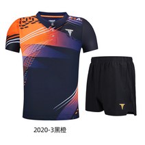 반팔트레이닝복세트 TIBHAR 독일 허리 보정 탁구복 경기 속건 배기 4921083496