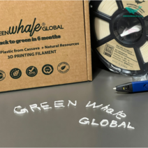 그린웨일글로벌 국산 친환경 필라멘트 유광 13색 1KG 1.75mm 3D프린터 3D펜 오늘출발, Greenwhale White