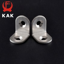 ㄱ앵글 KAK xxmm 실용적인 스테인레스 스틸 코너 브래킷 가구 가정용 직각 단단한 조인트 고정 개, 한개옵션0