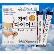 2박스 장쾌다이어트 2개월분 60일 괘변 체지방감소 차전자피 극찬후기, 1개, 기본