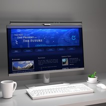 세이렌하데스 33cm LED 모니터 조명 SCR33-CA01, 혼합색상